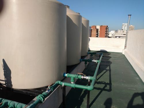 Tanque nuevo instalado por Megaclor